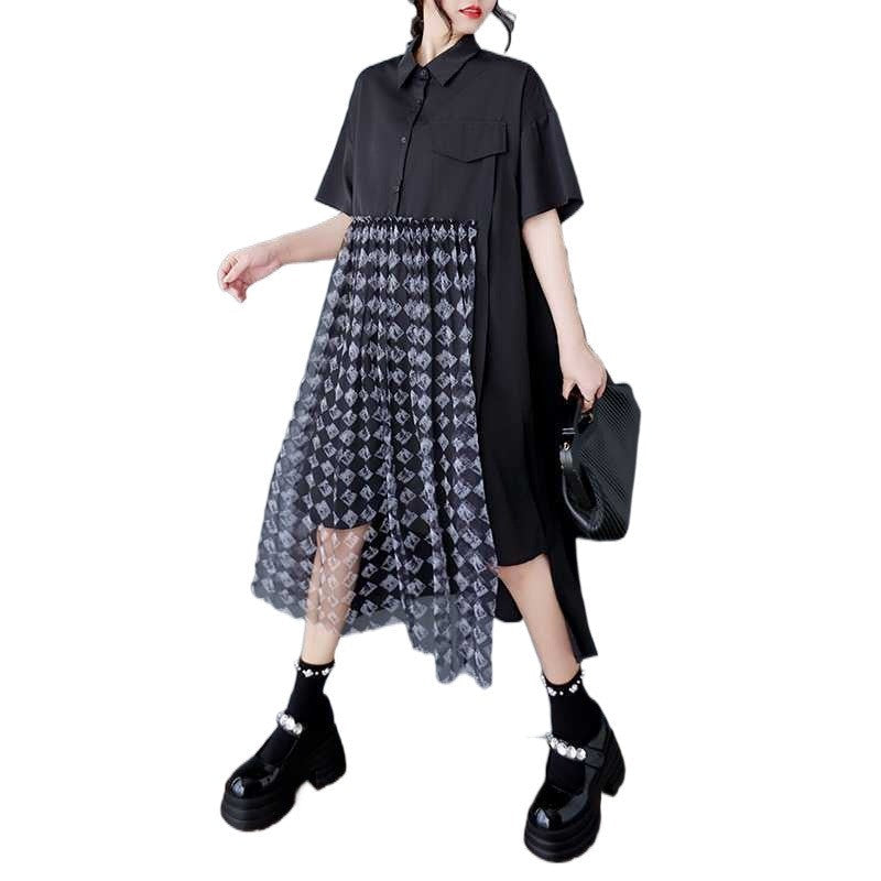 Floral Print Long Sleeve Round Neck Dress