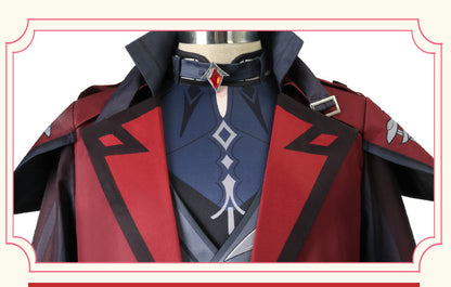 Genshin Impact Diluc Red Dead of Night Premium Edition Cosplay Costume