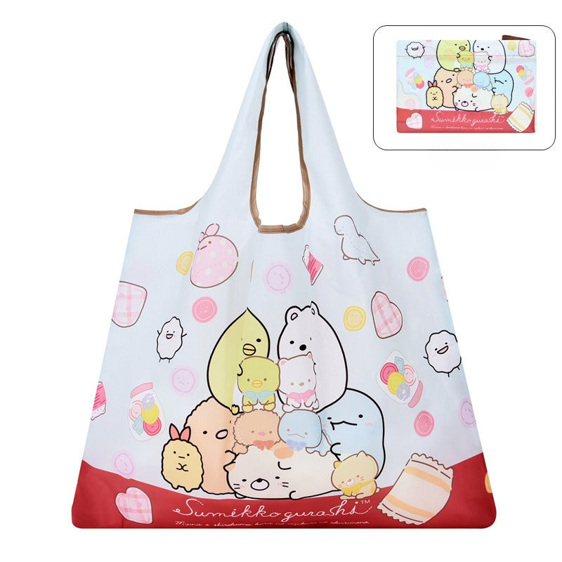 Cute Cartoon Foldable Shopping Bag