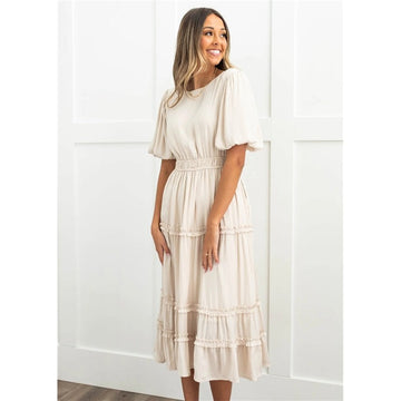 Hartley Cream Dress