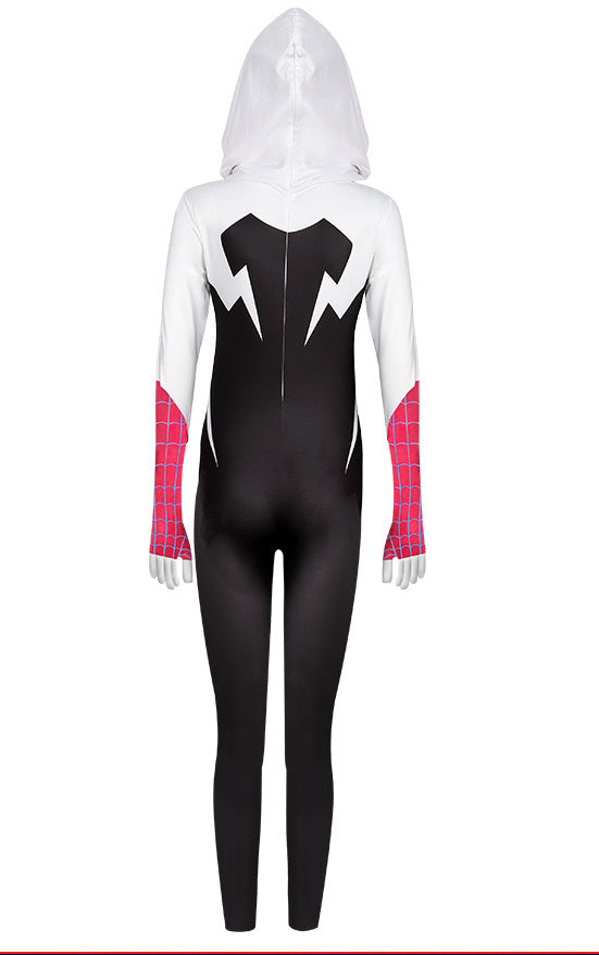 Spider-Man: Across the Spider-Verse Gwen Stacy Cosplay Costume Jumpsuits F003