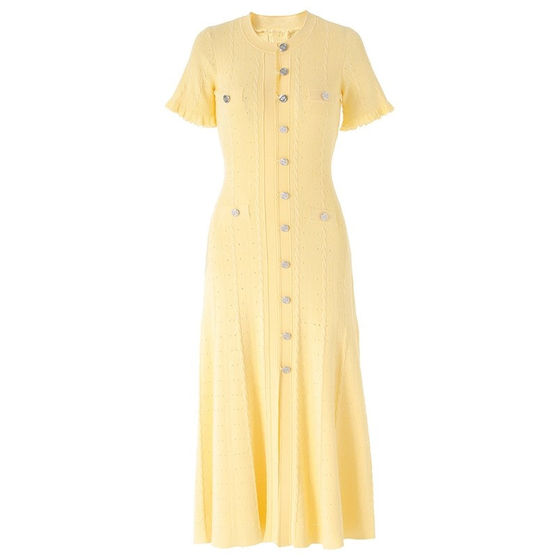 Short Sleeve Knit Dress
