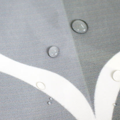 Waterproof Bathroom Gray White Shower Curtain-STYLEGOING
