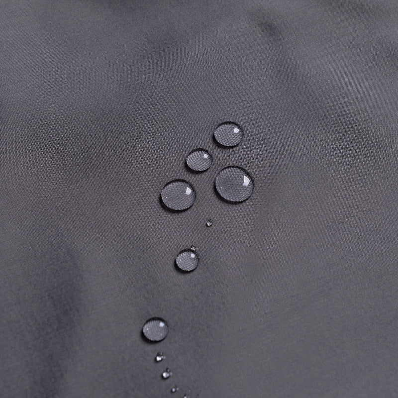 Waterproof Bathroom Gray Shower Curtain-STYLEGOING