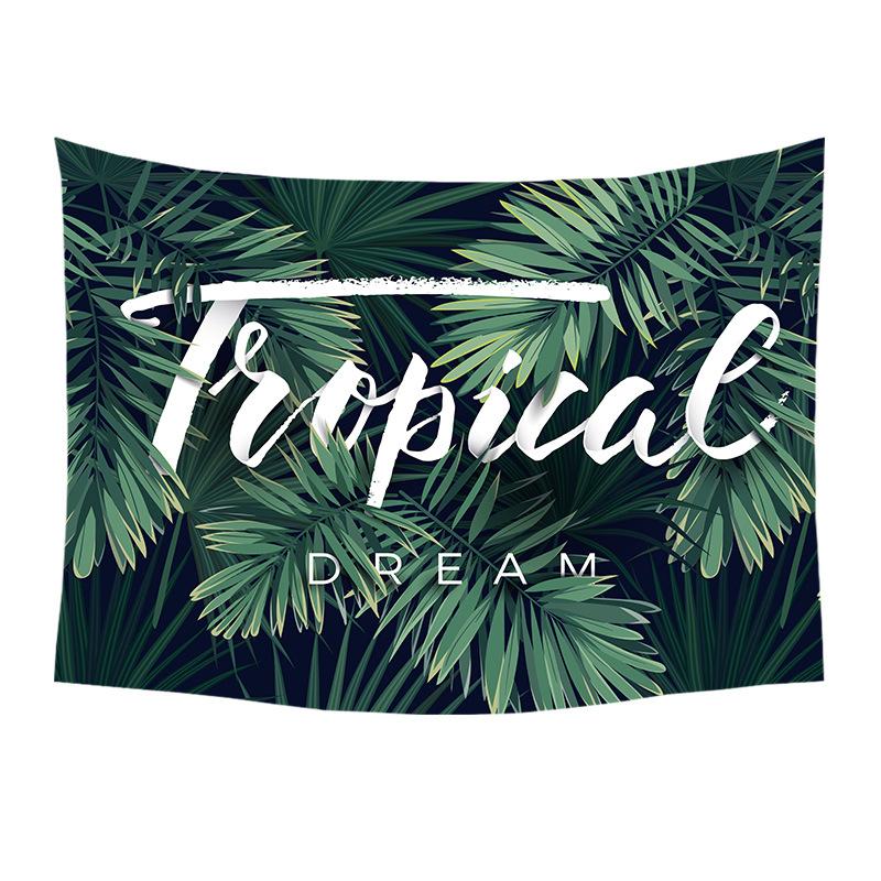 Tropical Print Home Decorative Hanging Wall Tapestry-wall tapestry-Style2-150x130-Free Shipping at meselling99