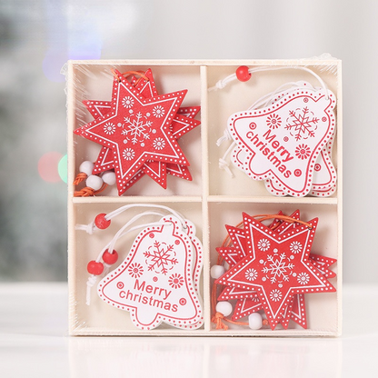 Merry Christmas Tree Wooden Widget Gifts Decoration
