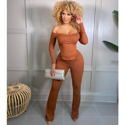 Sexy Knitting Two Pieces Suits for Women