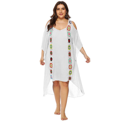 Plus Sizes Beach Bikini Cover Ups-STYLEGOING