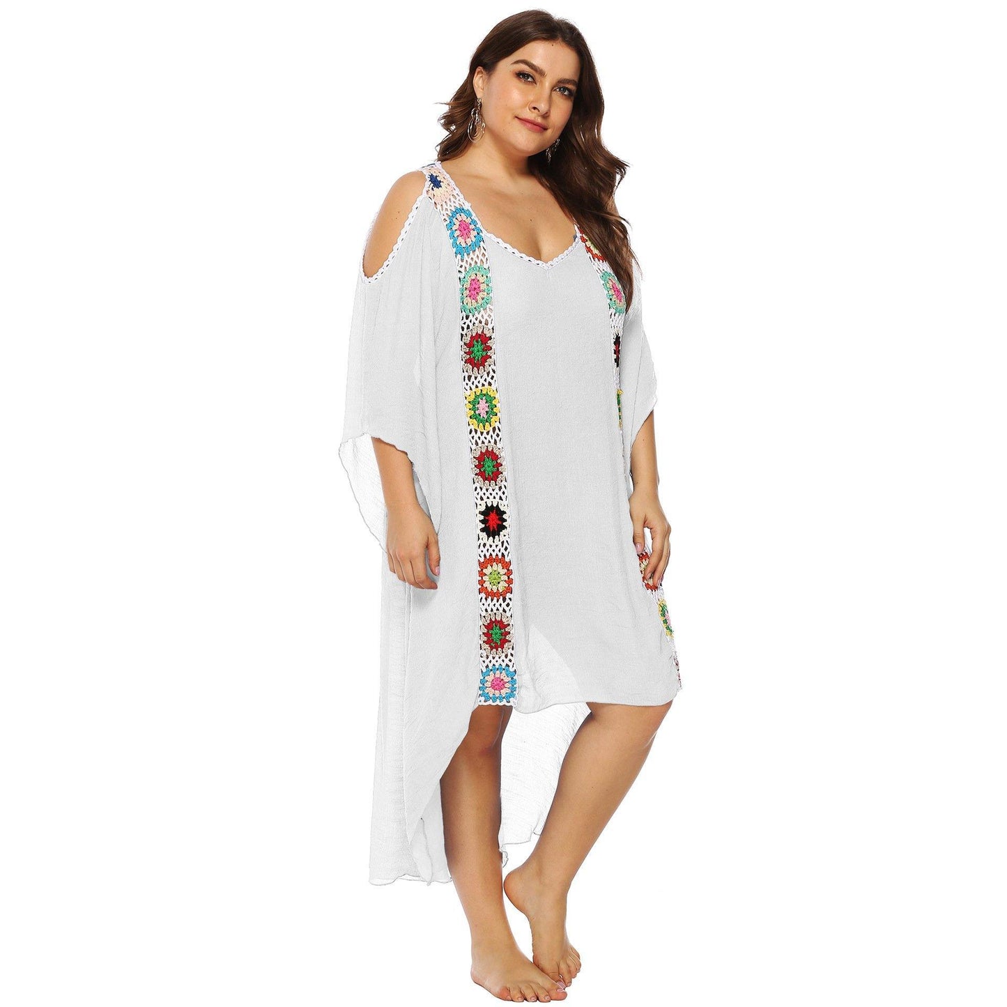 Plus Sizes Beach Bikini Cover Ups-STYLEGOING