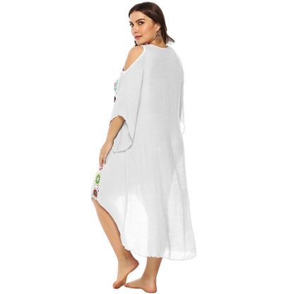 Plus Sizes Beach Bikini Cover Ups-STYLEGOING