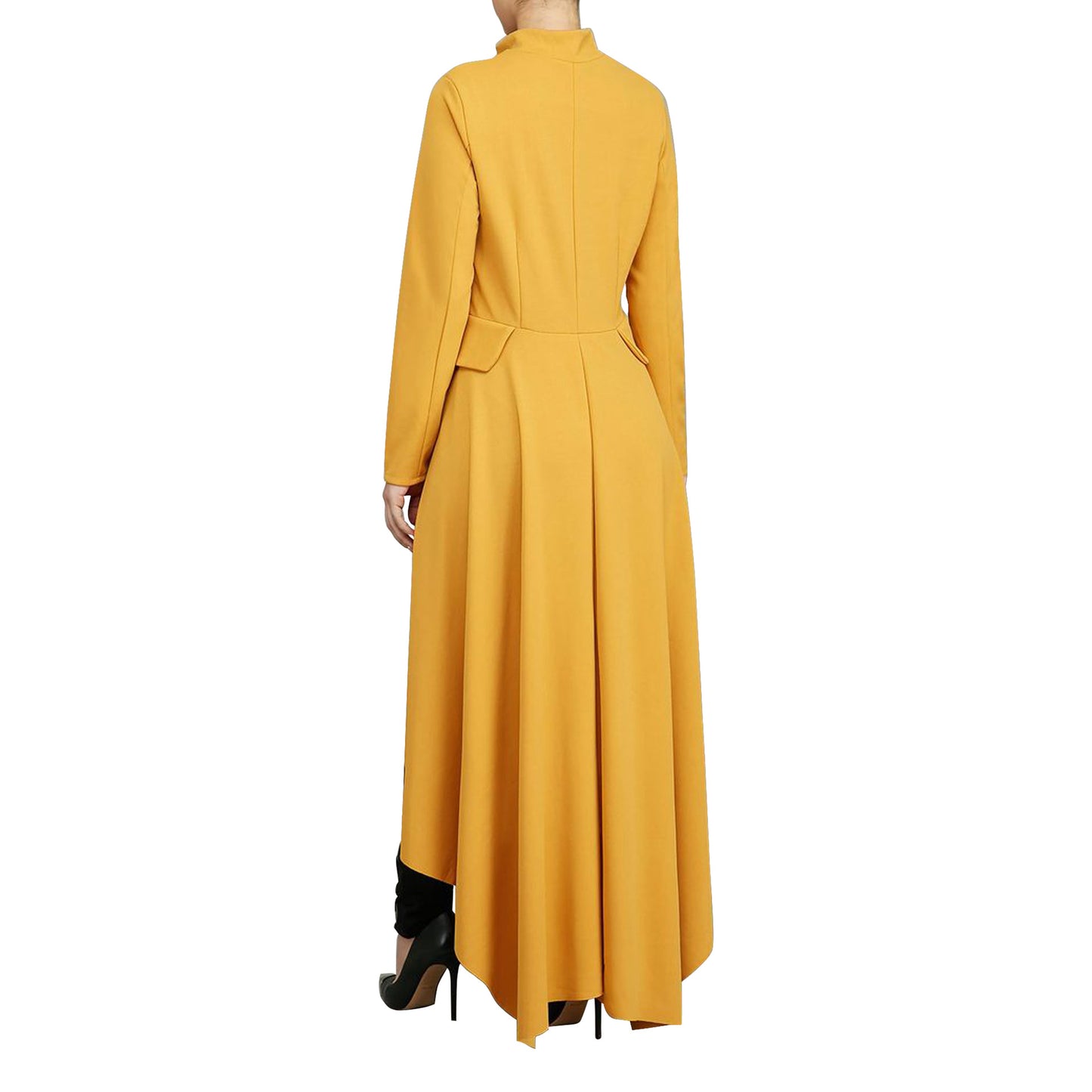 Casual Zipper Irregular Zipper Long Dresses
