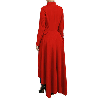 Casual Zipper Irregular Zipper Long Dresses