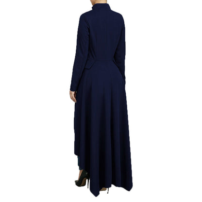 Casual Zipper Irregular Zipper Long Dresses