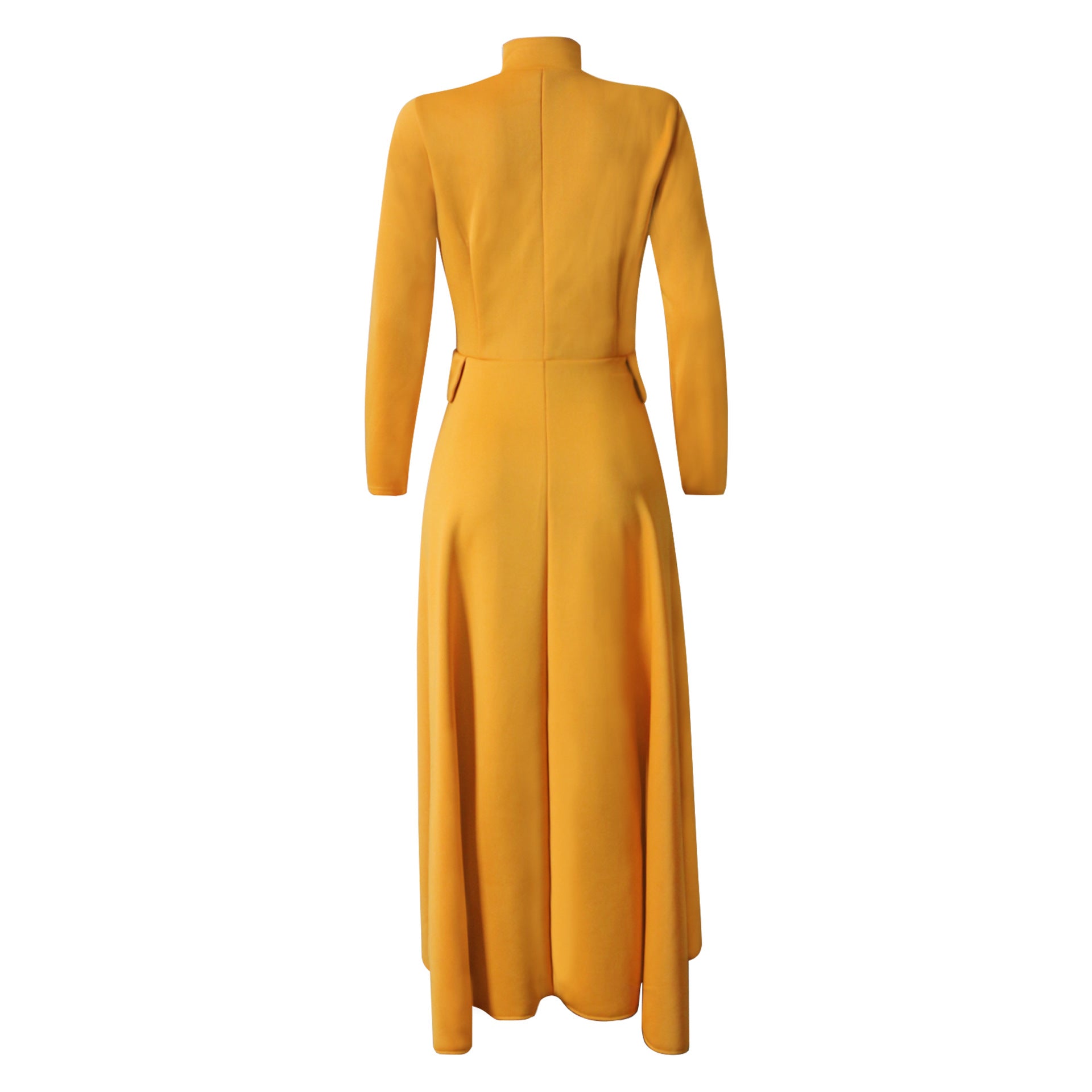 Casual Zipper Irregular Zipper Long Dresses