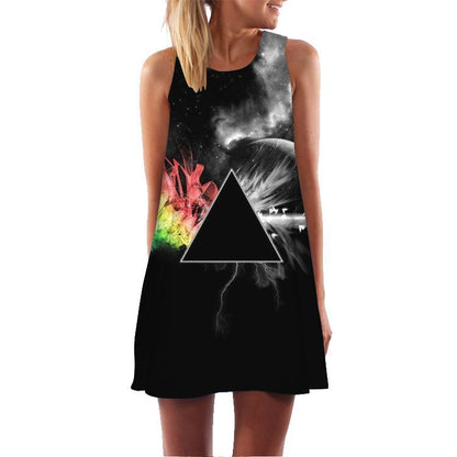 Casual Sleeveless Summer Mini Dresses