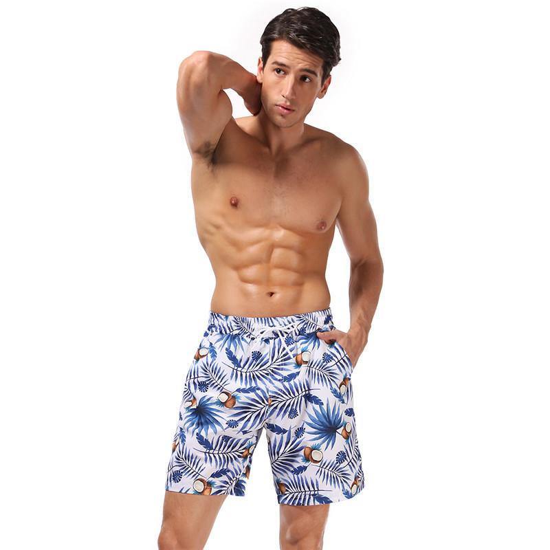 2021 New Men's Beach Quick dry Swimwear-STYLEGOING
