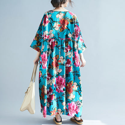 Women Plus Sizes Long Dresses