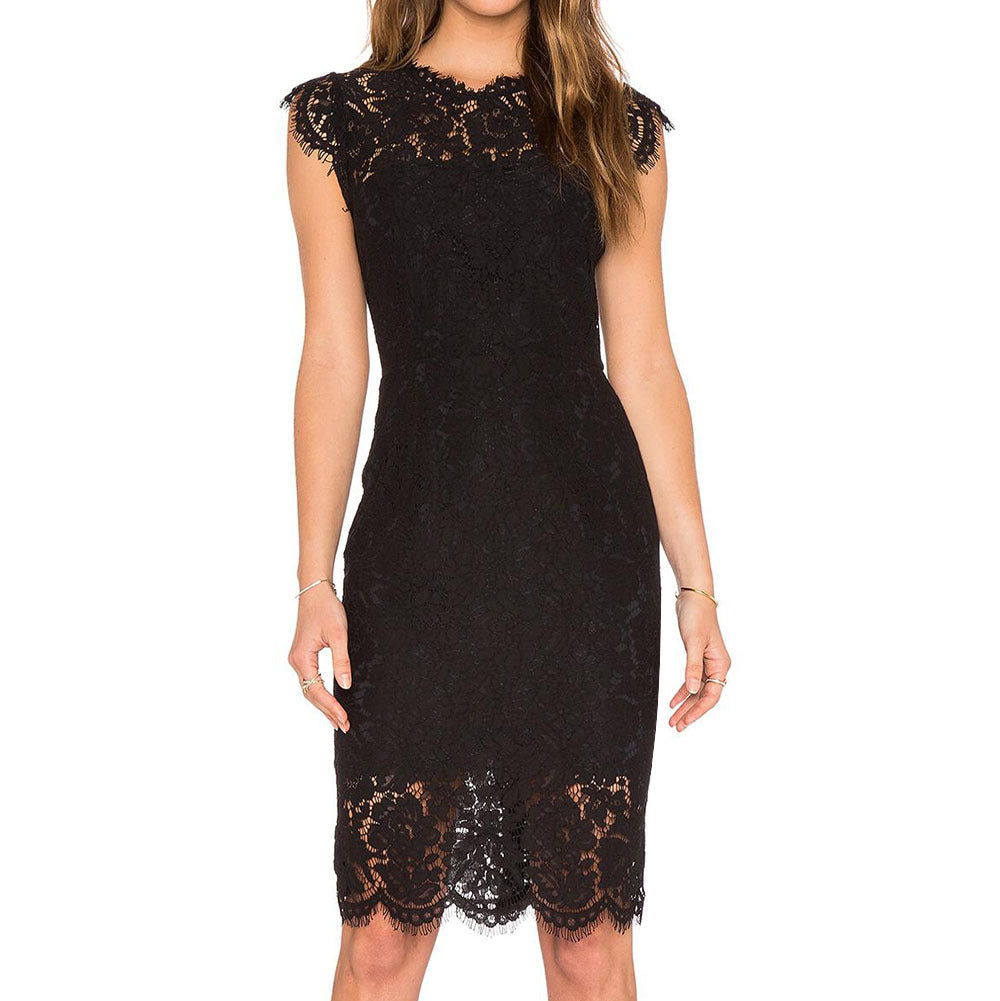 Sexy Lace Sleeveless Bodycon Sheathe Mini Dresses