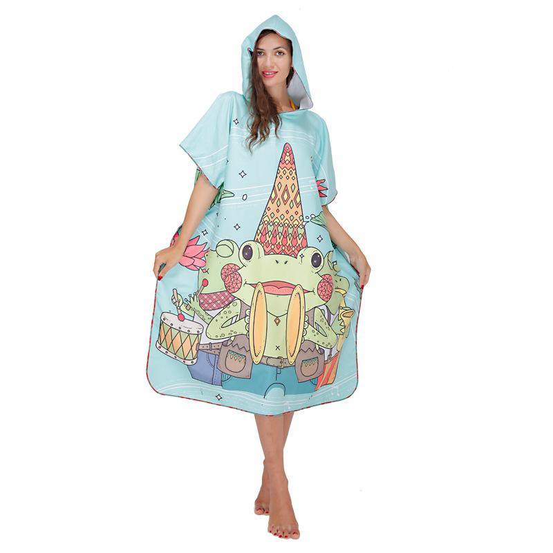 Fashion Fast Drying Cloak Adult Beach Towel-STYLEGOING