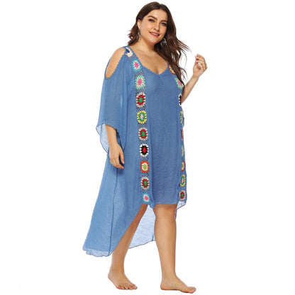 Plus Sizes Beach Bikini Cover Ups-STYLEGOING