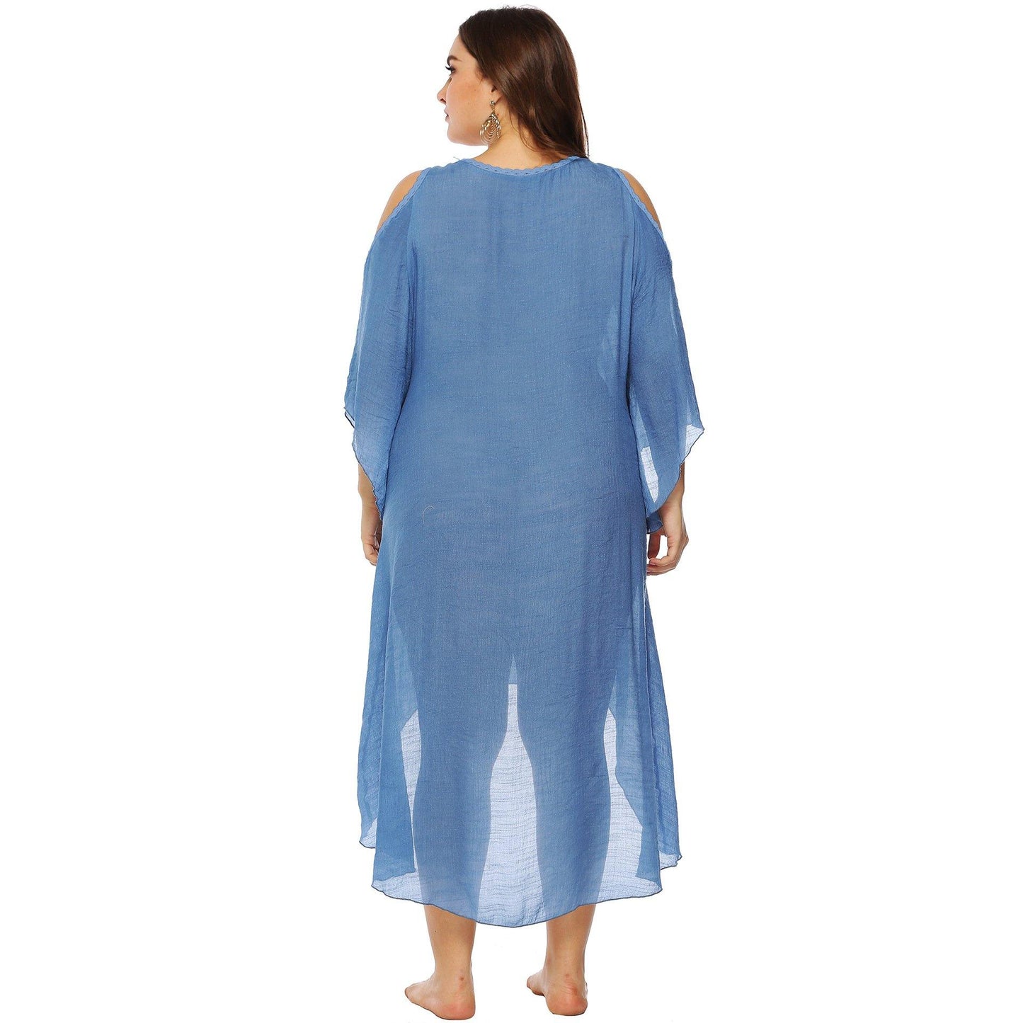 Plus Sizes Beach Bikini Cover Ups-STYLEGOING