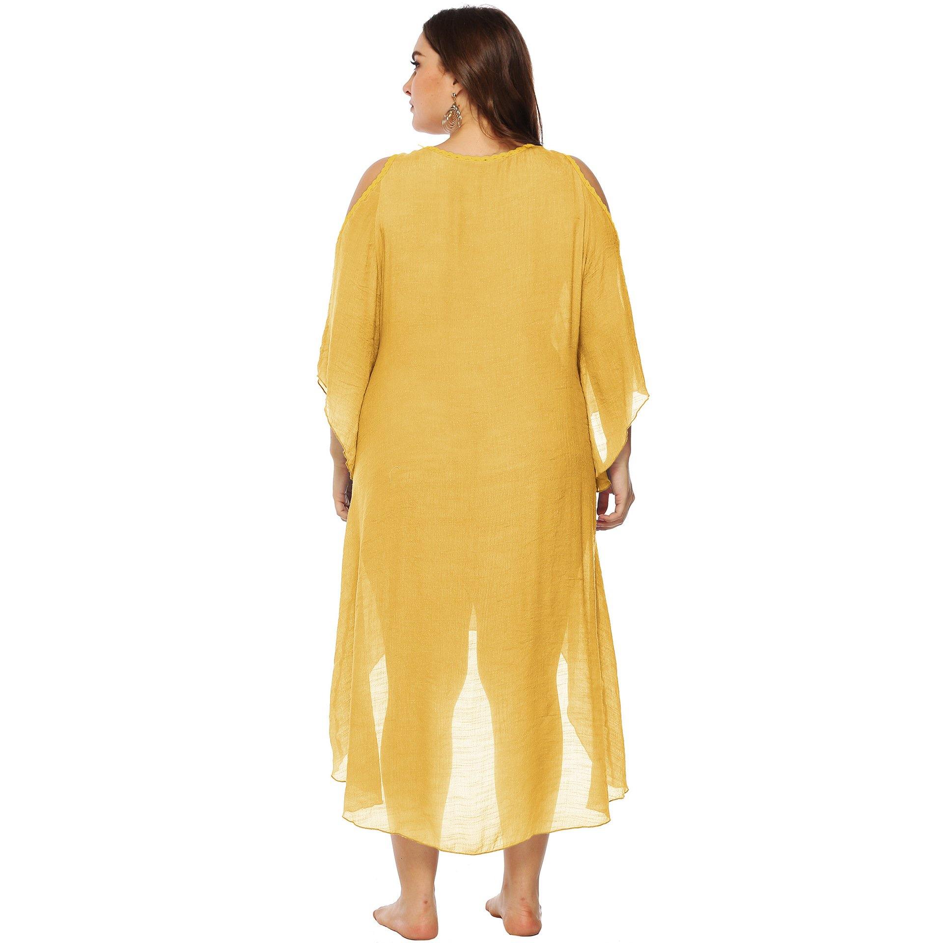 Plus Sizes Beach Bikini Cover Ups-STYLEGOING