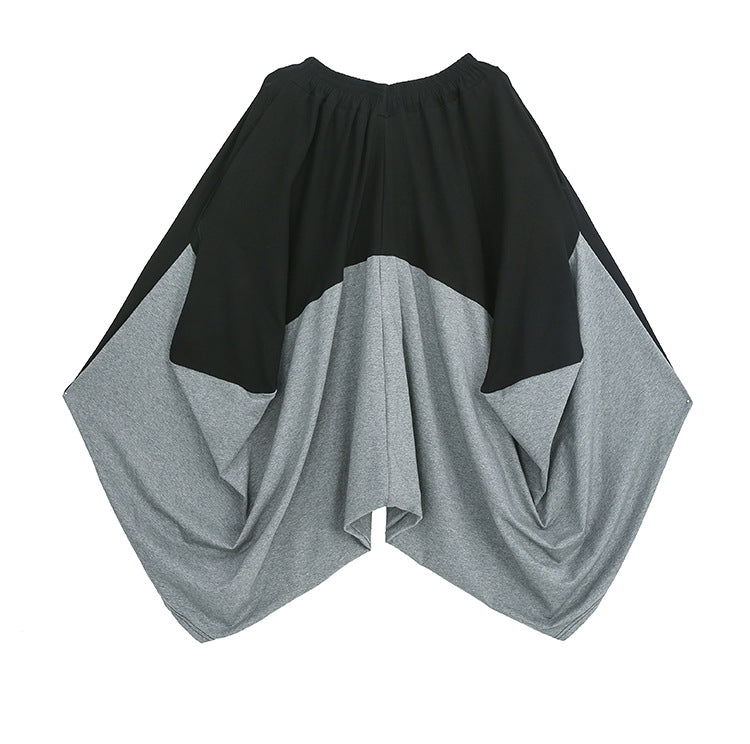 Summer Elastic Waist Plus Sizes Harem Pants for Women