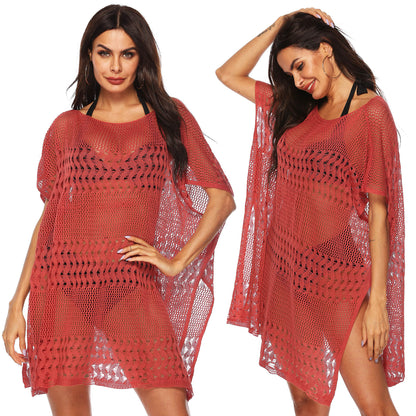 Sexy See Through Summer Beach Bikini Cover Ups