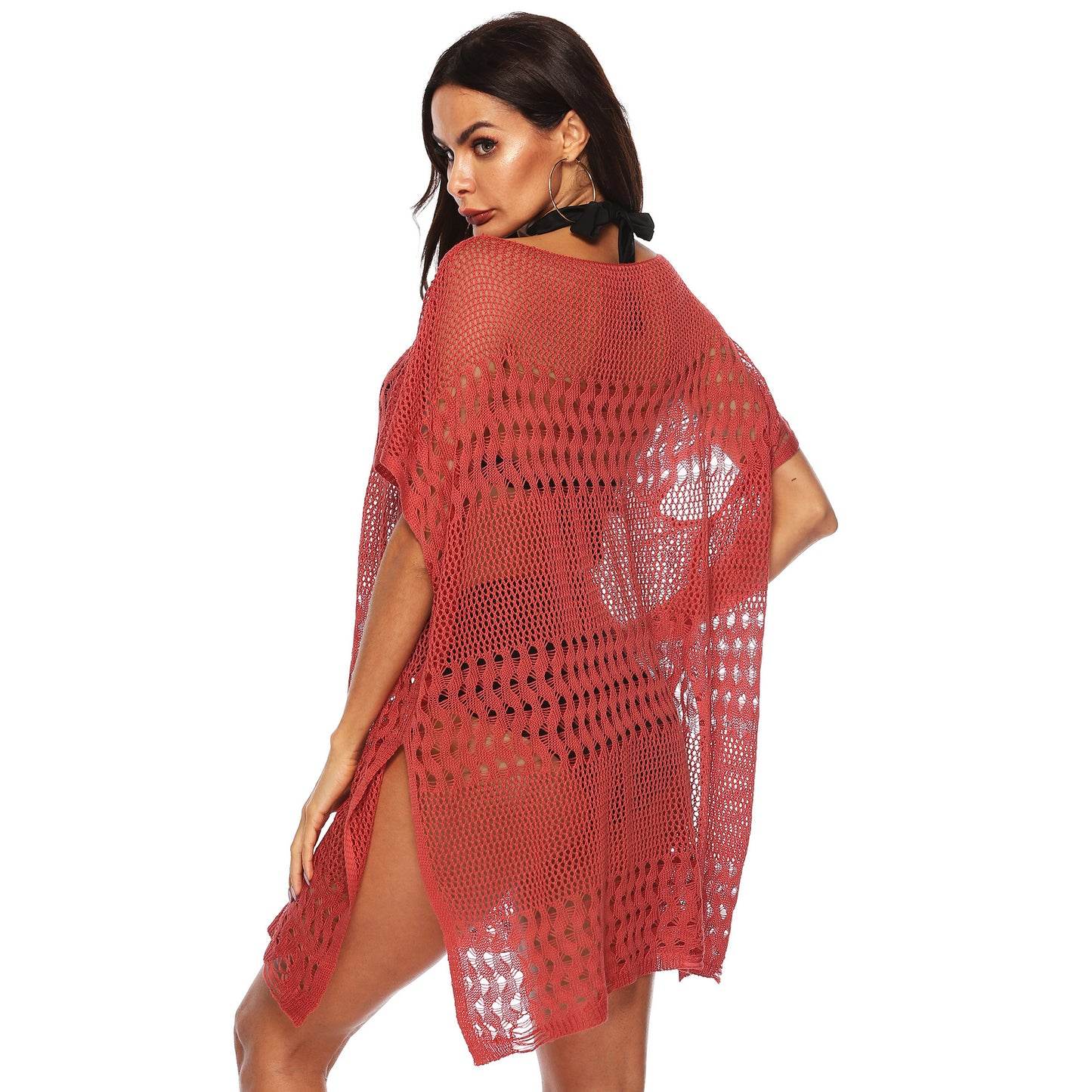Sexy See Through Summer Beach Bikini Cover Ups