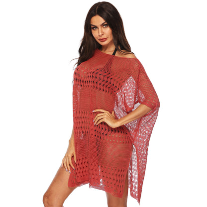 Sexy See Through Summer Beach Bikini Cover Ups