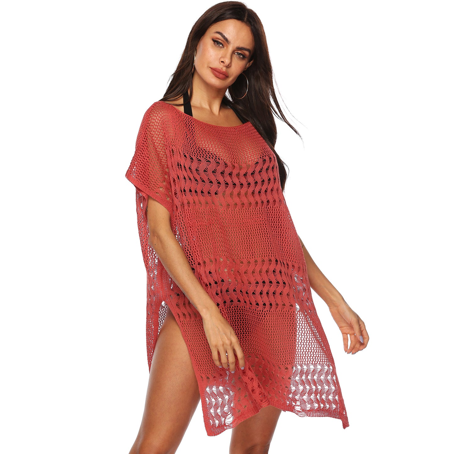 Sexy See Through Summer Beach Bikini Cover Ups