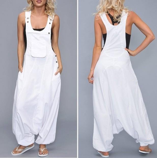Women Casaul Linen Jumpsuits-STYLEGOING