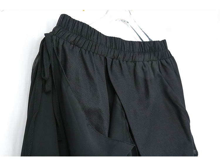 Designed Chiffon Harem Pants for Women