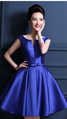 Elegant women short party dresses/Bridemaid Dresses