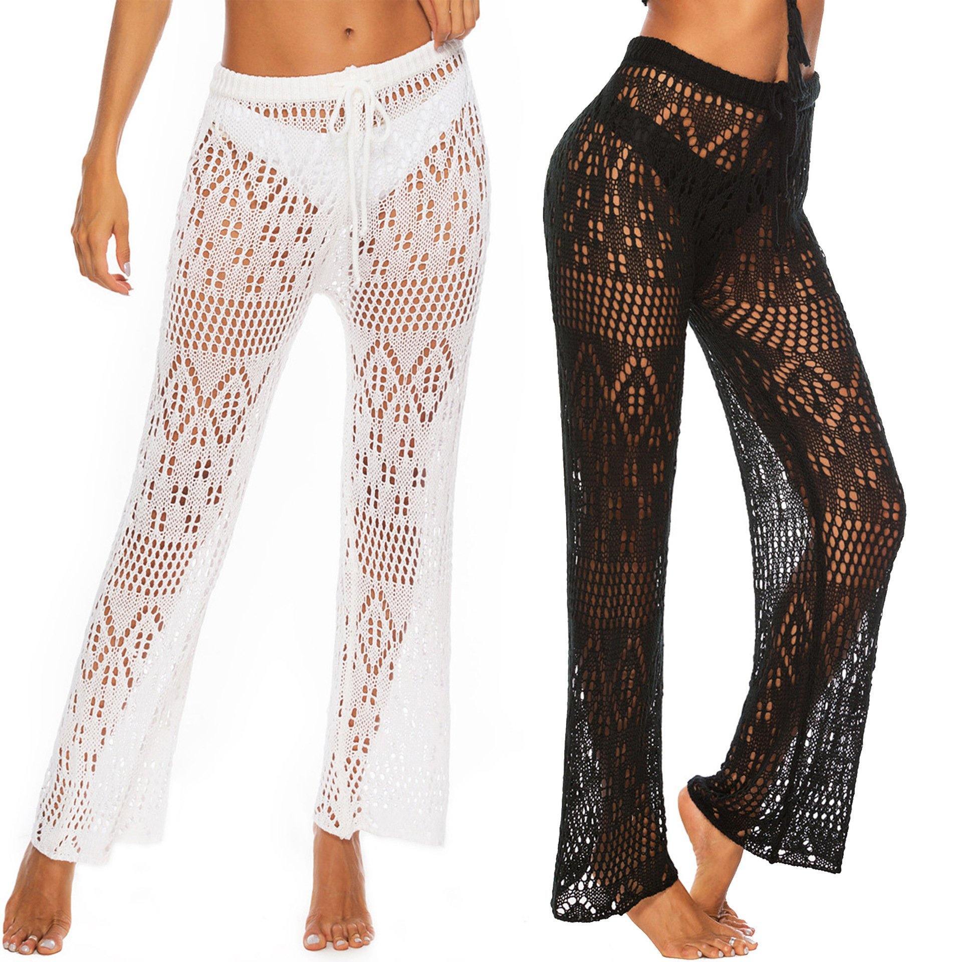 Sexy Women See Through Beach Pants-STYLEGOING