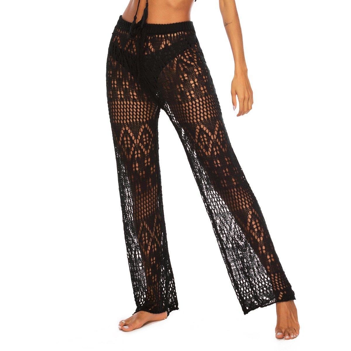 Sexy Women See Through Beach Pants-STYLEGOING
