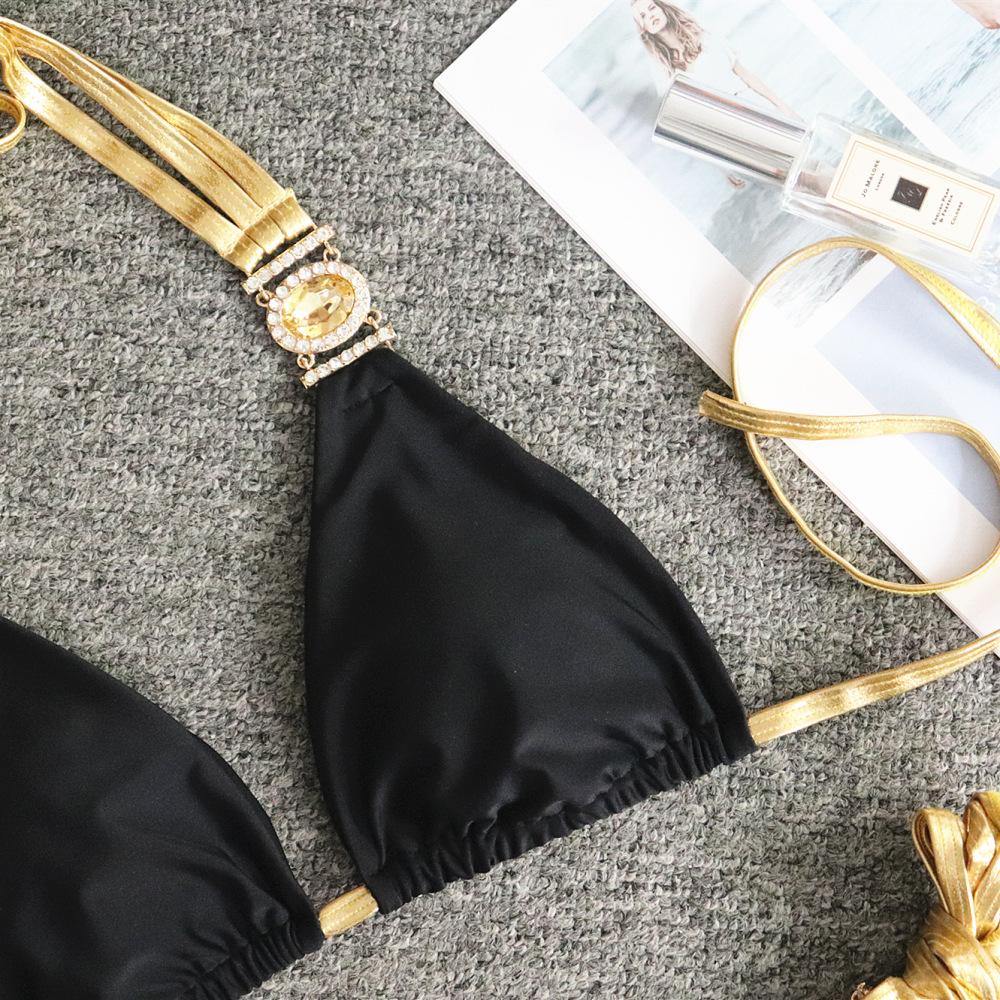 Sexy Backless Bikni Swimsuits-STYLEGOING