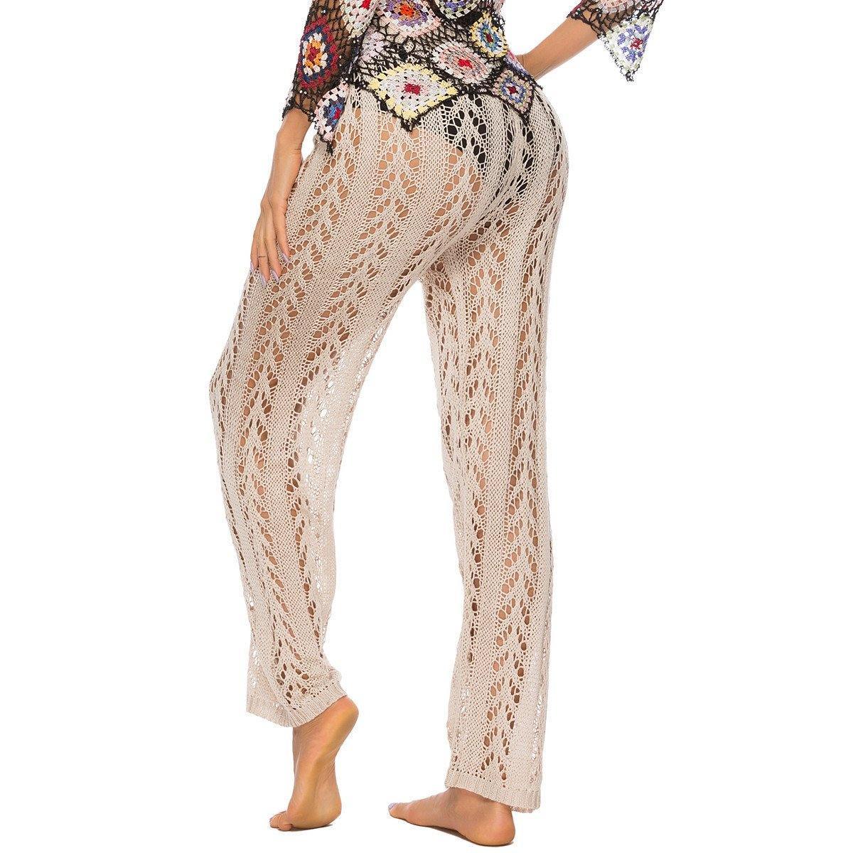 Sexy Summer Holiday Knitting Long Pants-STYLEGOING