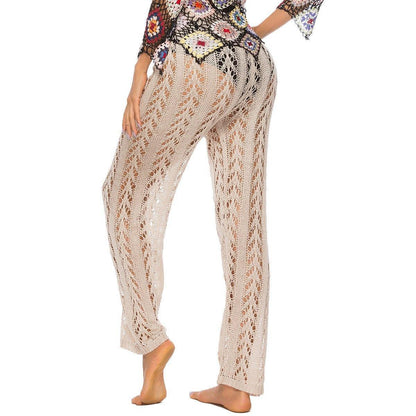 Sexy Summer Holiday Knitting Long Pants-STYLEGOING