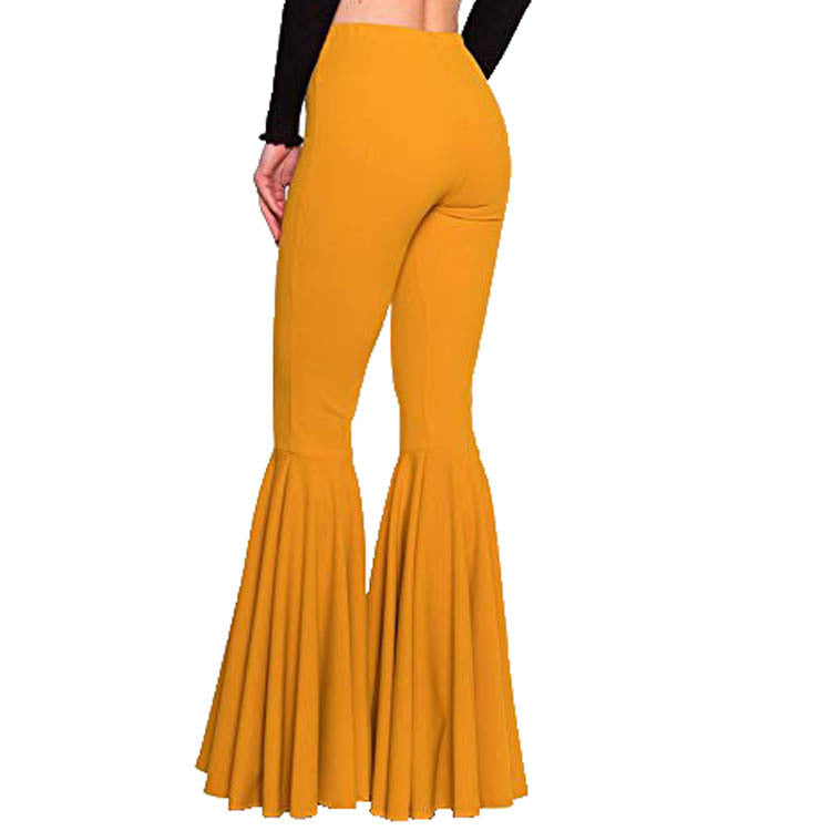 Sexy High Waist Mermaid Trumpet Women Pants