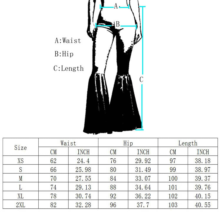Sexy High Waist Mermaid Trumpet Women Pants
