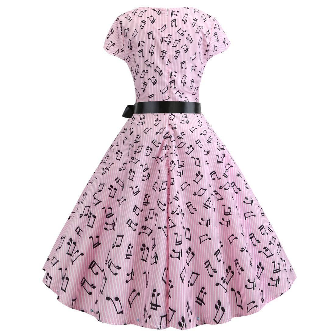 Vintage Music Note Dresses for Women