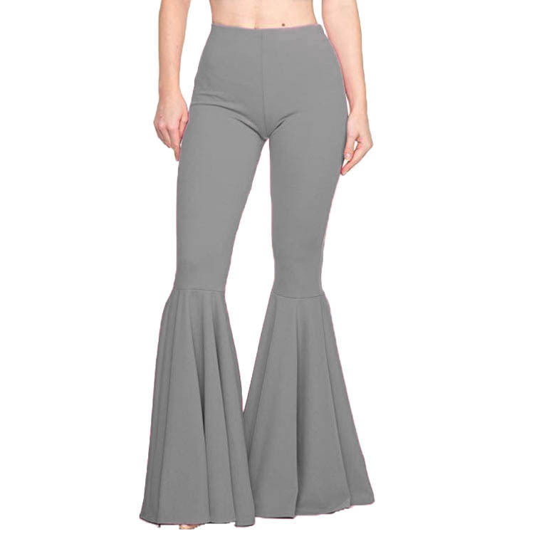 Sexy High Waist Mermaid Trumpet Women Pants