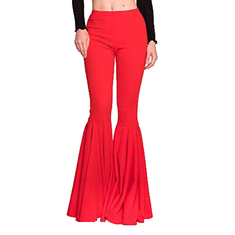 Sexy High Waist Mermaid Trumpet Women Pants