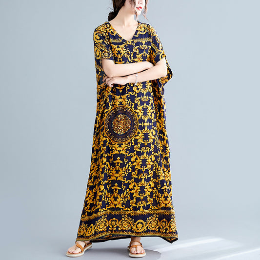 Vintage Plus Sizes Women Long Dresses