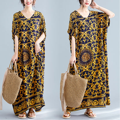 Vintage Plus Sizes Women Long Dresses