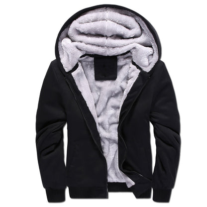 Casual Plus Sizes Men's Cotton Overcoat