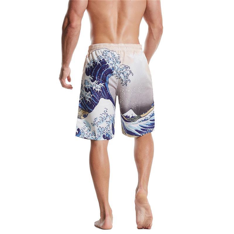 Summer Plus Size Quick Dry Beach Pants-STYLEGOING