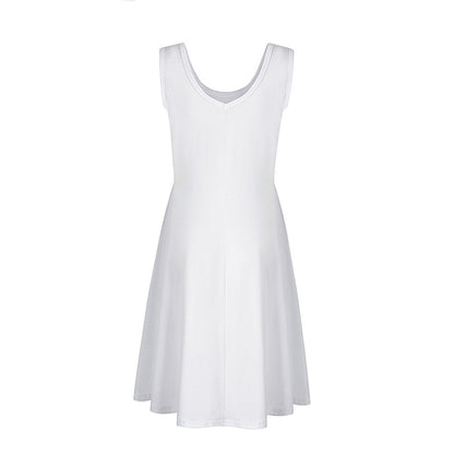 Simple Summer Sleeveless Daily Dresses for Women
