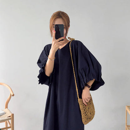 Summer Lovely Casual Plus Sizes Long Dresses